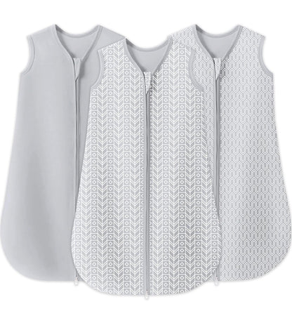 Paquete de 3 sacos de 0-6 meses para bebé SWEET DOLPHIN - 100% algodón, TOG 0.5