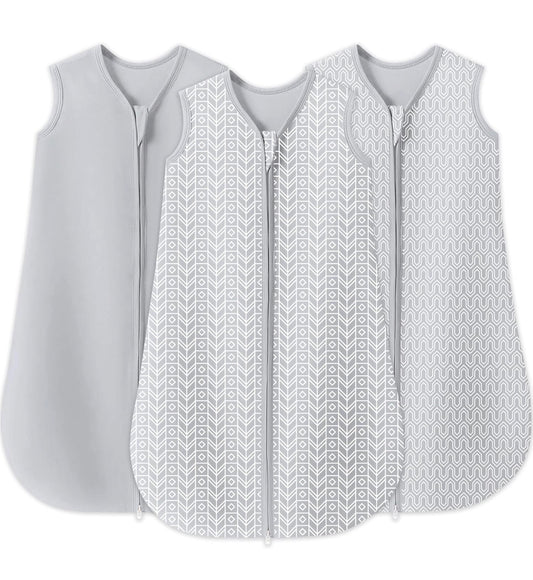 Paquete de 3 sacos de 0-6 meses para bebé SWEET DOLPHIN - 100% algodón, TOG 0.5