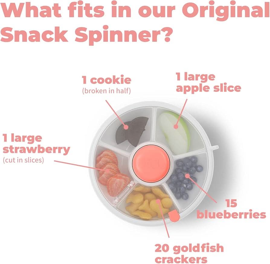Gobe Snack Spinner, amarillo limón