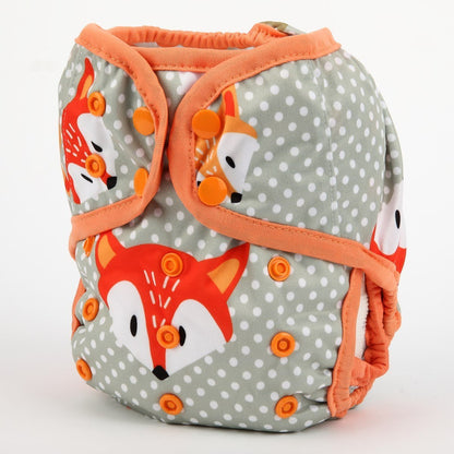 Funda para pañales para bebé, talla única, 3- 15kg (Baby Foxes)