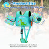 HeySplash Chaleco de natación para niños pequeños, flotadores para niños de 12 a 32 libras (6-15kg)