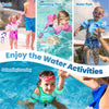 HeySplash Chaleco de natación para niños pequeños, flotadores para niños de 12 a 32 libras (6-15kg)