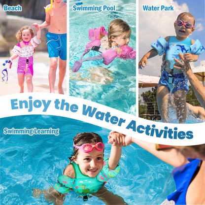 Chaleco de natación HeySplash para niños, 6-36 meses