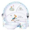 Beatrix Potter Peter Rabbit - Juego de vajilla de melamina (5 piezas)