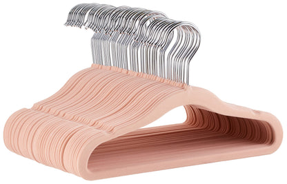 30 perchas antideslizantes de terciopelo para niños, 11.6 pulgadas