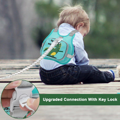 Accmor Correa de Arnés para Niños Pequeños + Enlace de Muñeca Antipérdida