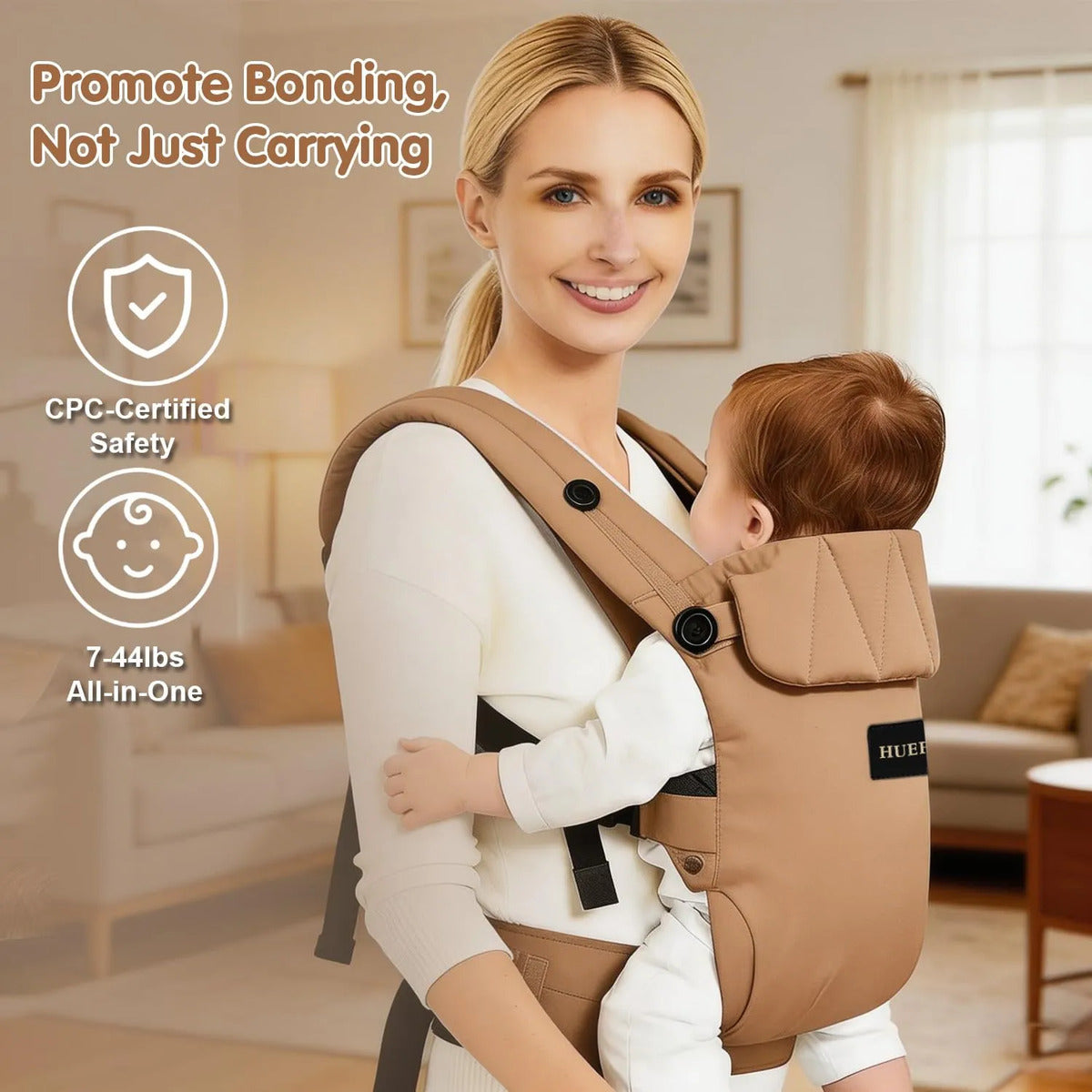 Portabebés Ergonómico 7 A 20 Kg