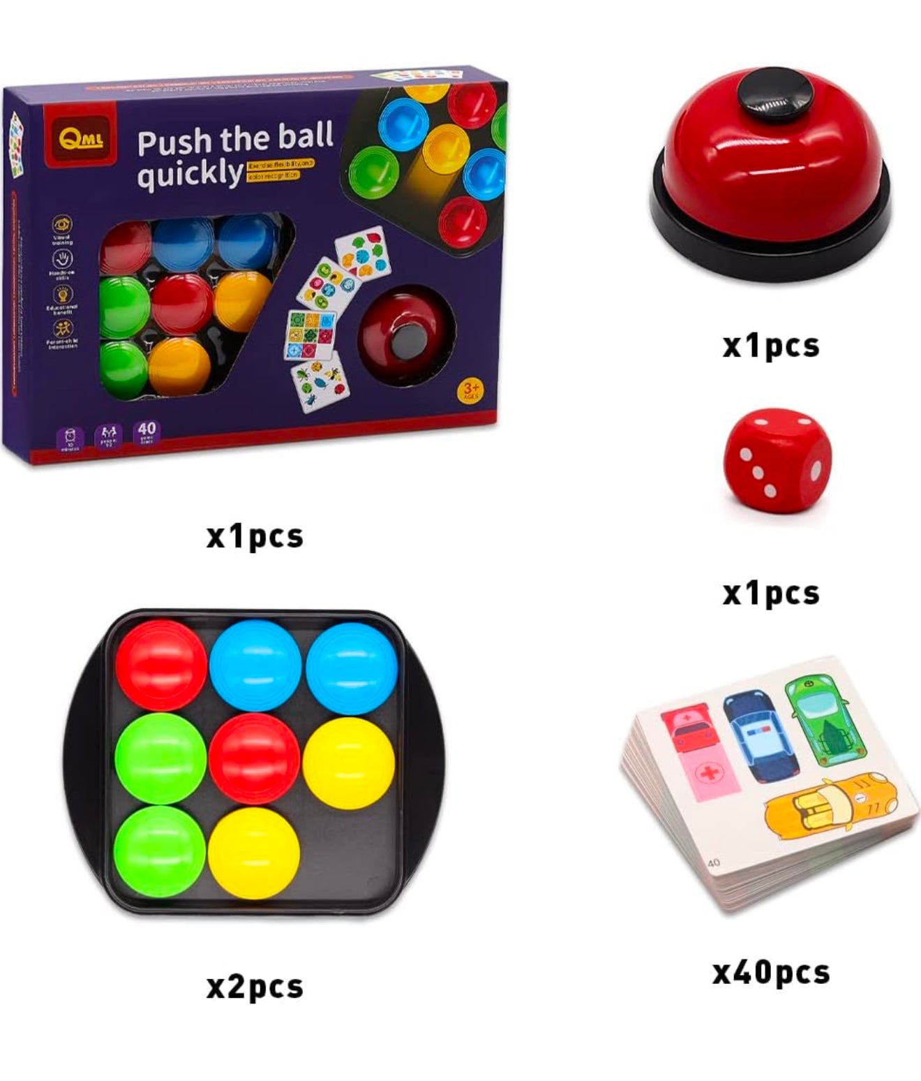 Juegos de mesa Crazy Push and Push