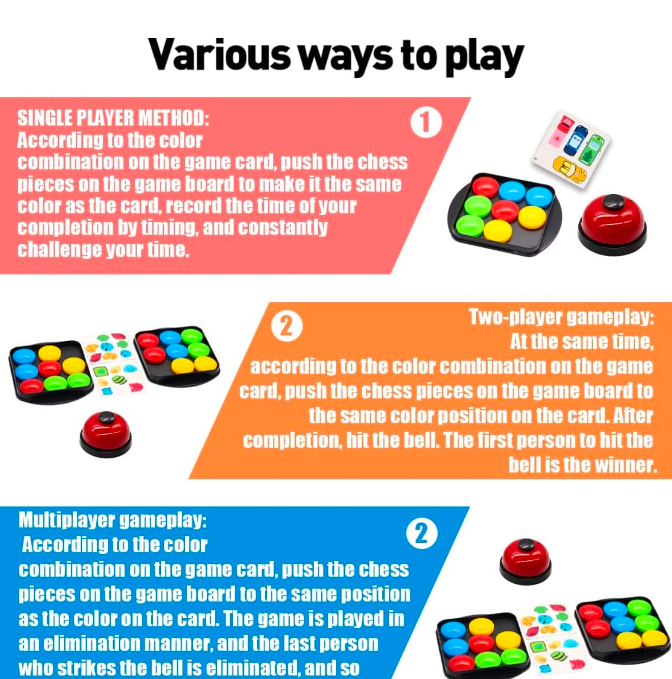 Juegos de mesa Crazy Push and Push