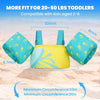 Chaleco de natación Gogokids para niños, flotadores para niños pequeños de 20 a 50 libras