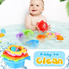 24 piezas de juguetes de baño para bebés