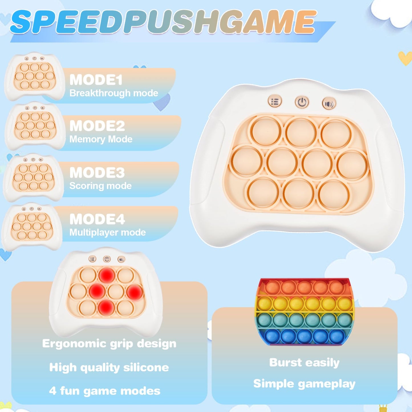 Juego de empuje rápido