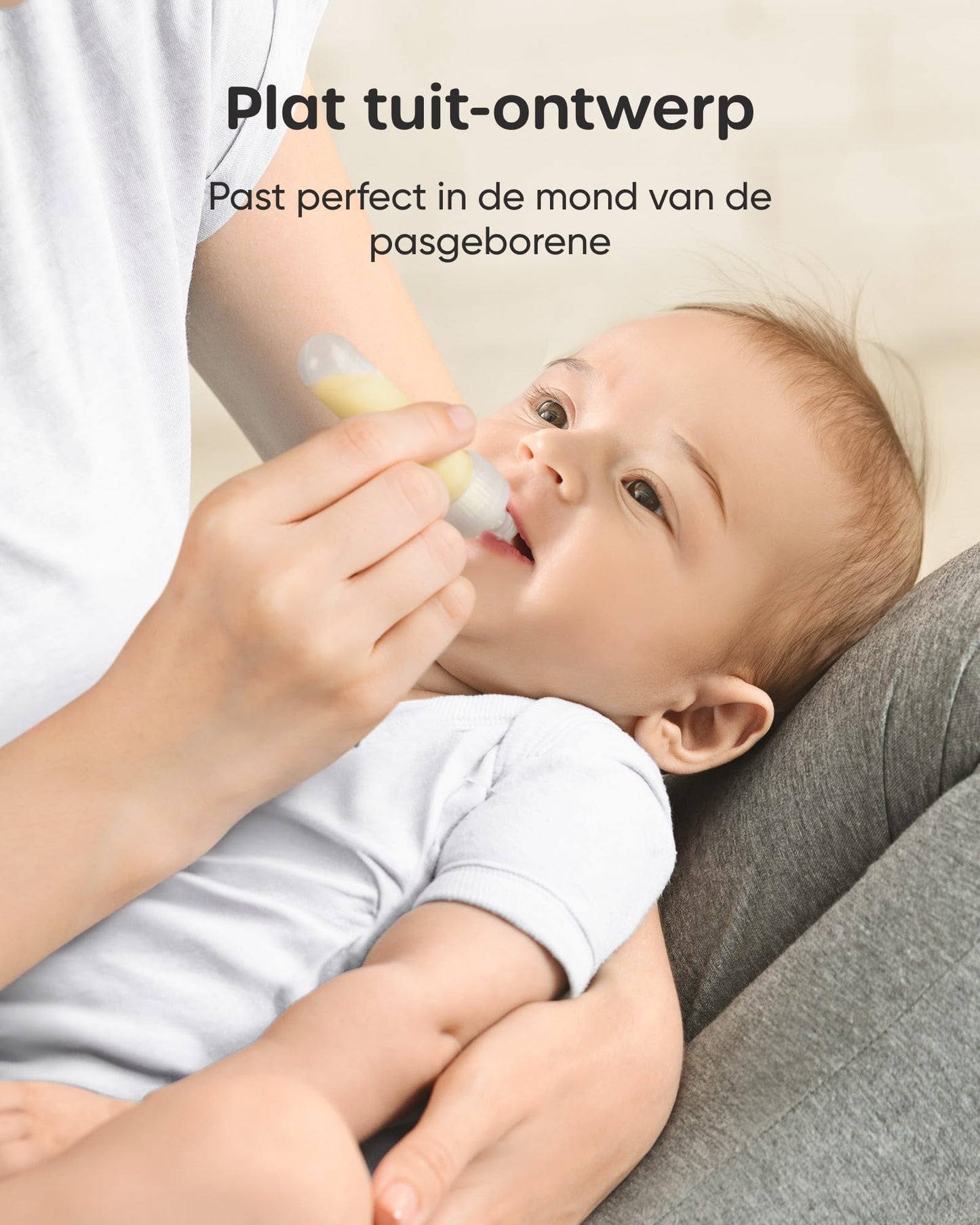 Nuliie Kit Colector de Calostro 7ml/6 piezas, Resistente a Fugas, Colector de Leche Materna Reutilizable