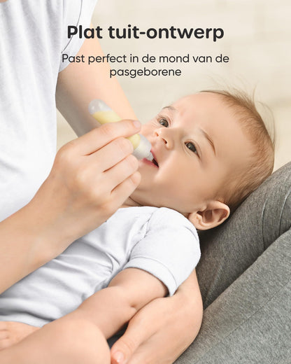 Nuliie Kit Colector de Calostro 7ml/6 piezas, Resistente a Fugas, Colector de Leche Materna Reutilizable