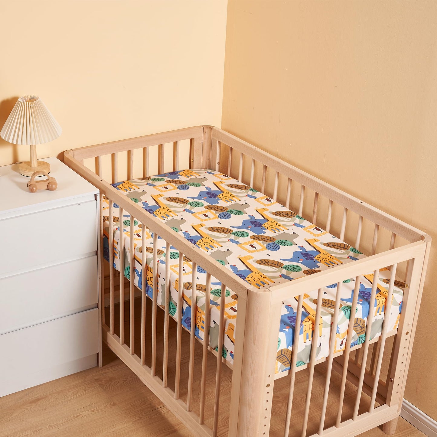 TILLYOU Sábanas de cuna para bebé para niños y niñas