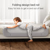 Riel plegable para cuna, protector de riel de cama de bebé 71x24 inch