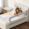 Riel plegable para cuna, protector de riel de cama de bebé 71x24 inch