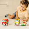 Juego de coches con cuerda hacia atrás para niños Melissa & Doug