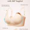 Momfree sujetadores de lactancia para lactancia, talla L