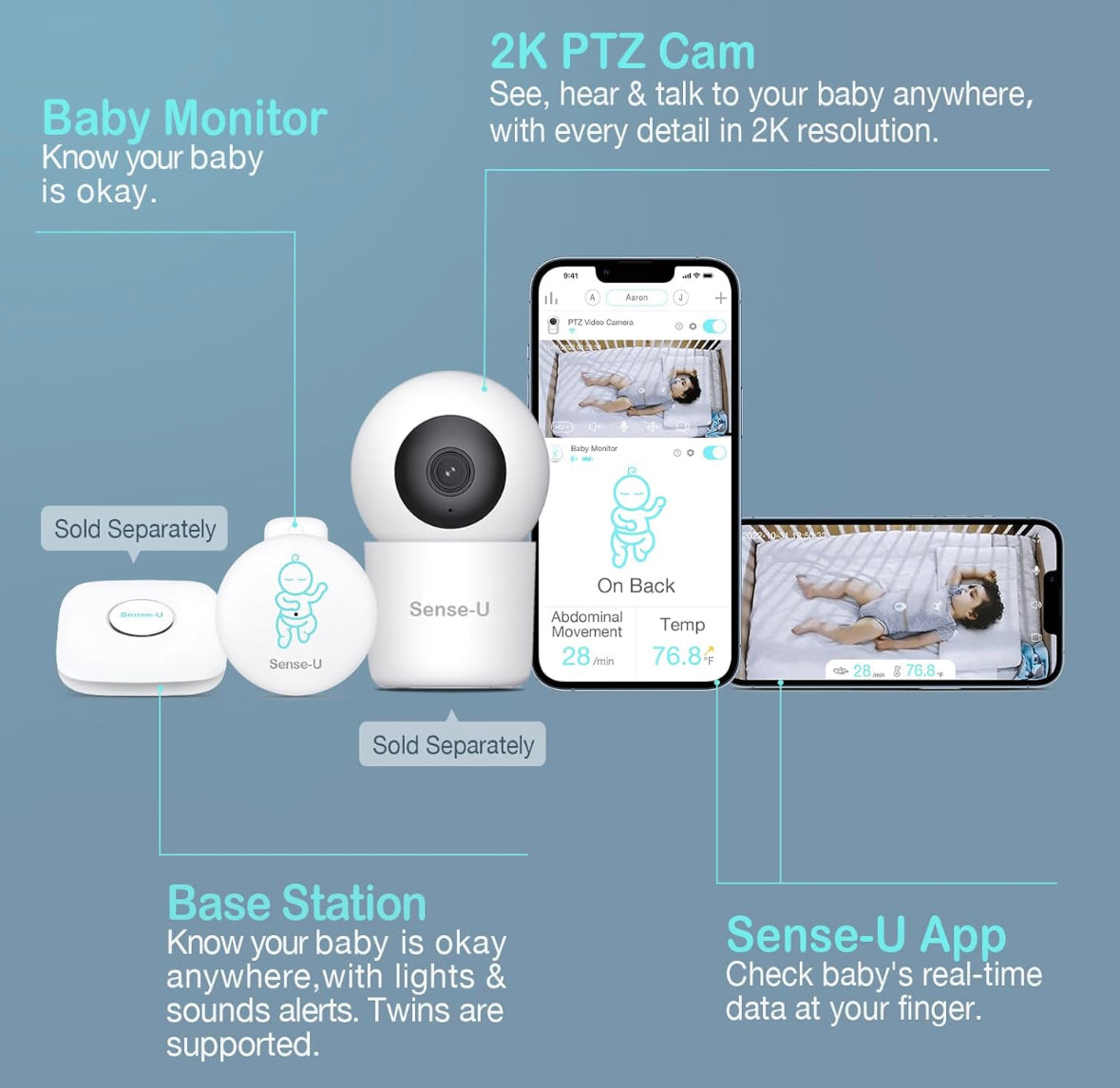 Baby Breathing Monitor With Best Baby Monitor For Sids For Cot