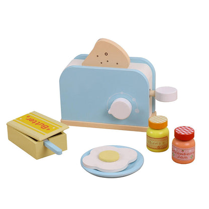 Juego de Comida de Madera