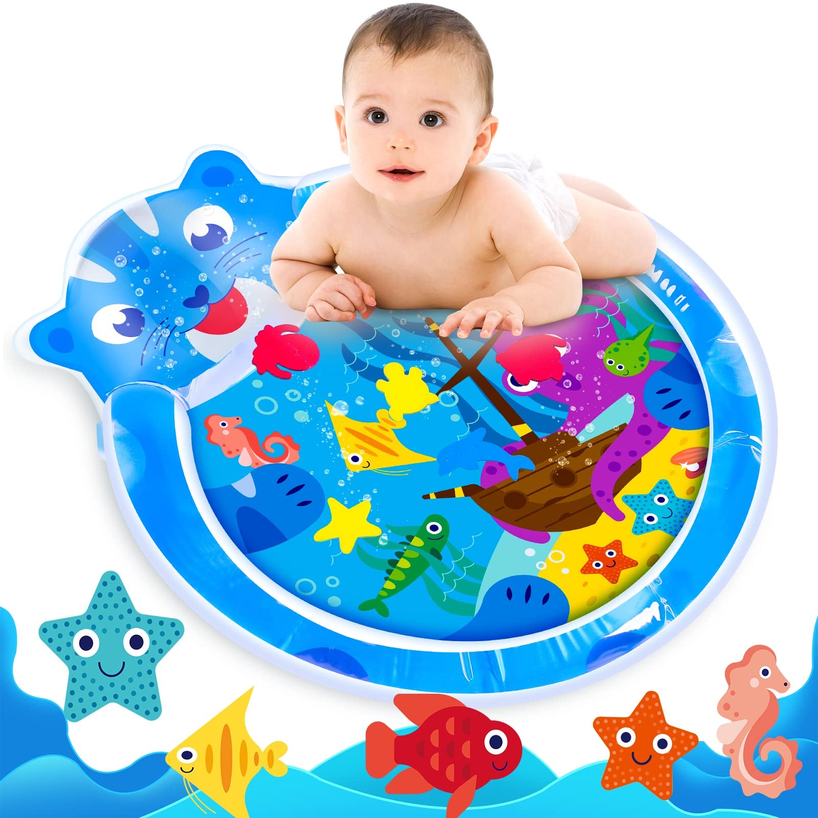 Estera de agua Tummy Time para bebés