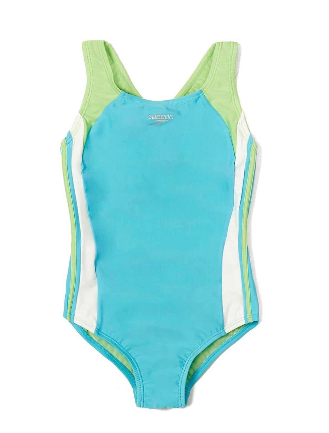 Speedo Bañador Niñas One Piece Infinity Splice, talla 7