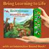 Juguetes de dinosaurios Li'l-Gen con libro de sonidos interactivo
