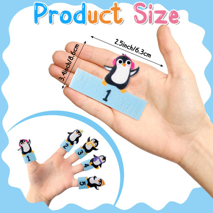 WATINC Number Story Time - Marionetas de dedo