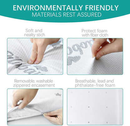 Biloban colchón para moisés (17 x 29 x 0.8 pulgadas)