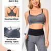 Gratlin Women's Nursing Bras Support Sports Racerback, talla M