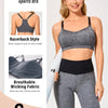 Gratlin Women's Nursing Bras Support Sports Racerback, talla M