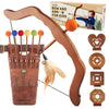 Arco y flecha para niños - Juego de tiro con arco de madera para niños a partir de 3 años