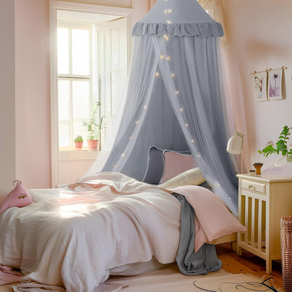 little dove Toldo de cama con luces de estrella