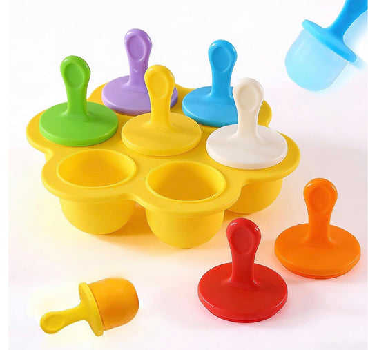 Moldes de silicona para paletas de hielo