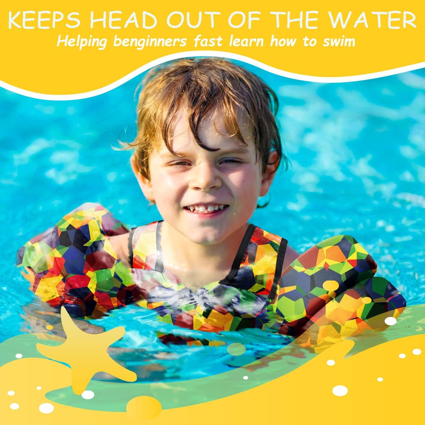 Chriffer Chaleco salvavidas para niños de 22 a 66 libras