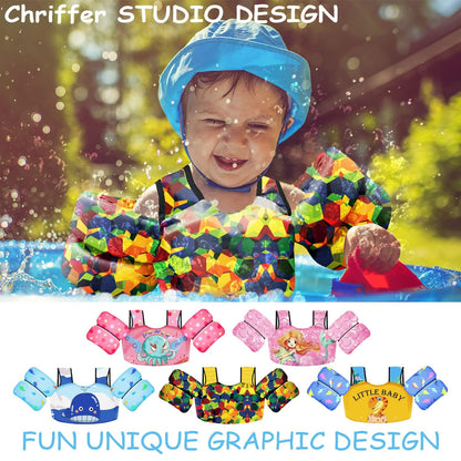 Chriffer Chaleco salvavidas para niños de 22 a 66 libras