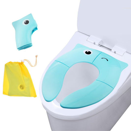 Asiento de inodoro plegable para entrenamiento de ir al baño