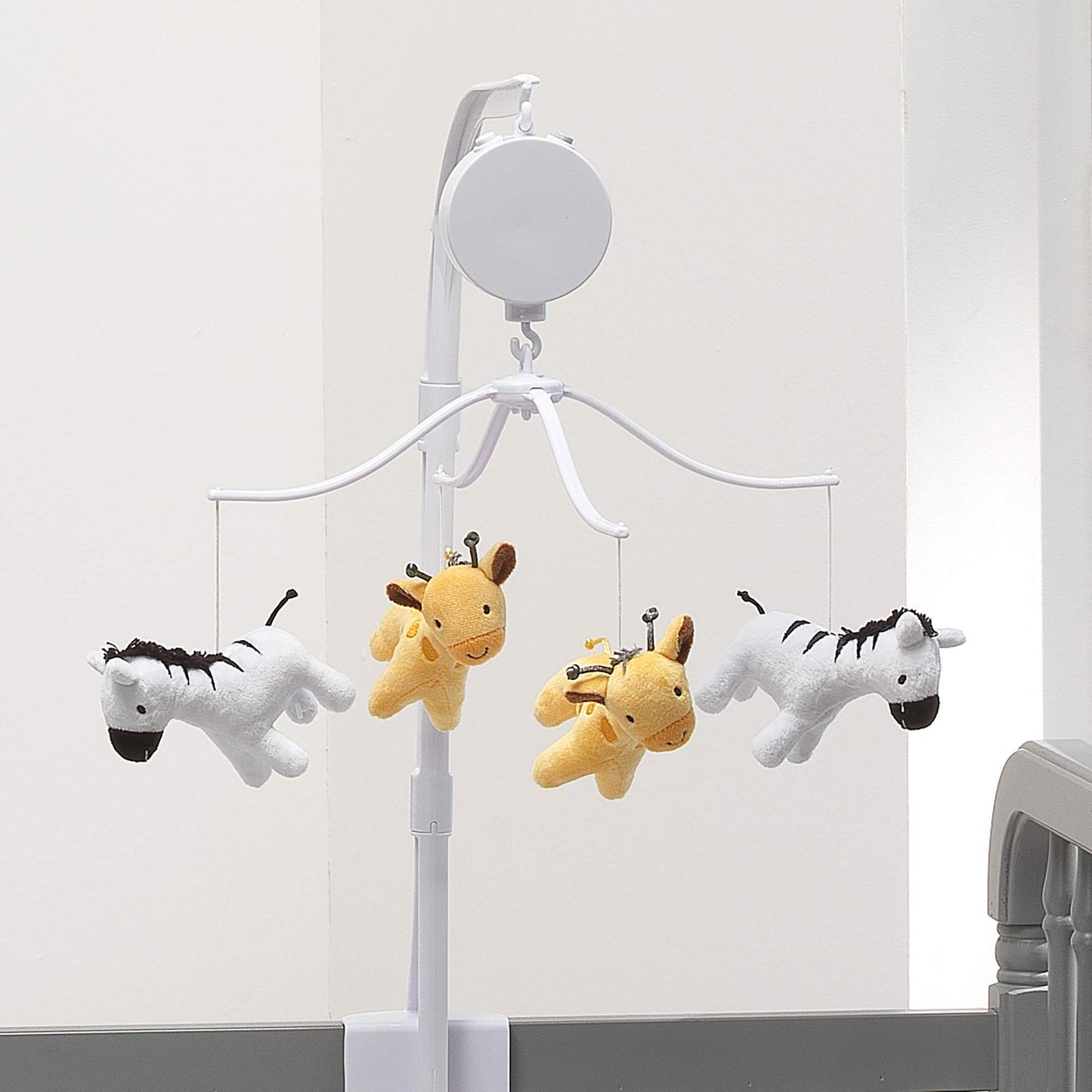 Bedtime Originals Mighty Jungle Musical Baby Crib Mobile