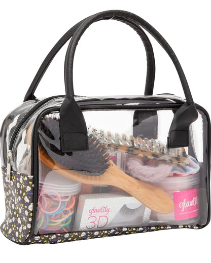 Glamlily Juego de 3 bolsas de maquillaje de viaje