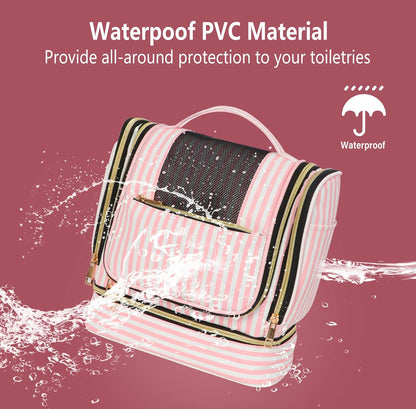 Neceser con gancho para colgar – Amplia bolsa de aseo