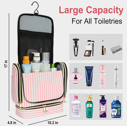Neceser con gancho para colgar – Amplia bolsa de aseo