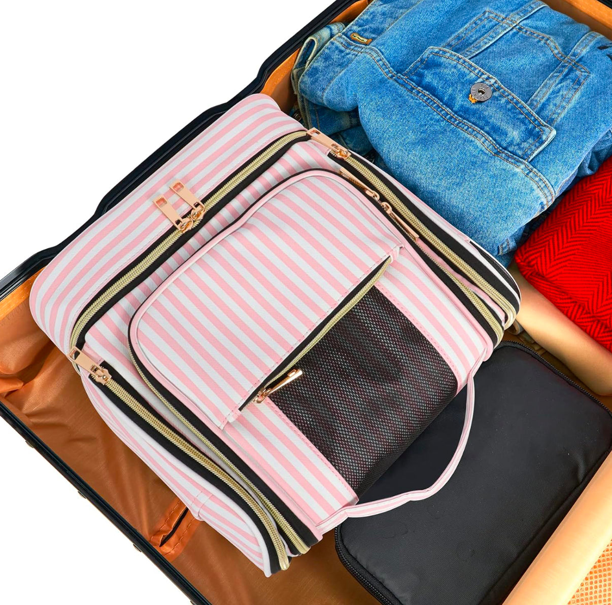 Neceser con gancho para colgar – Amplia bolsa de aseo