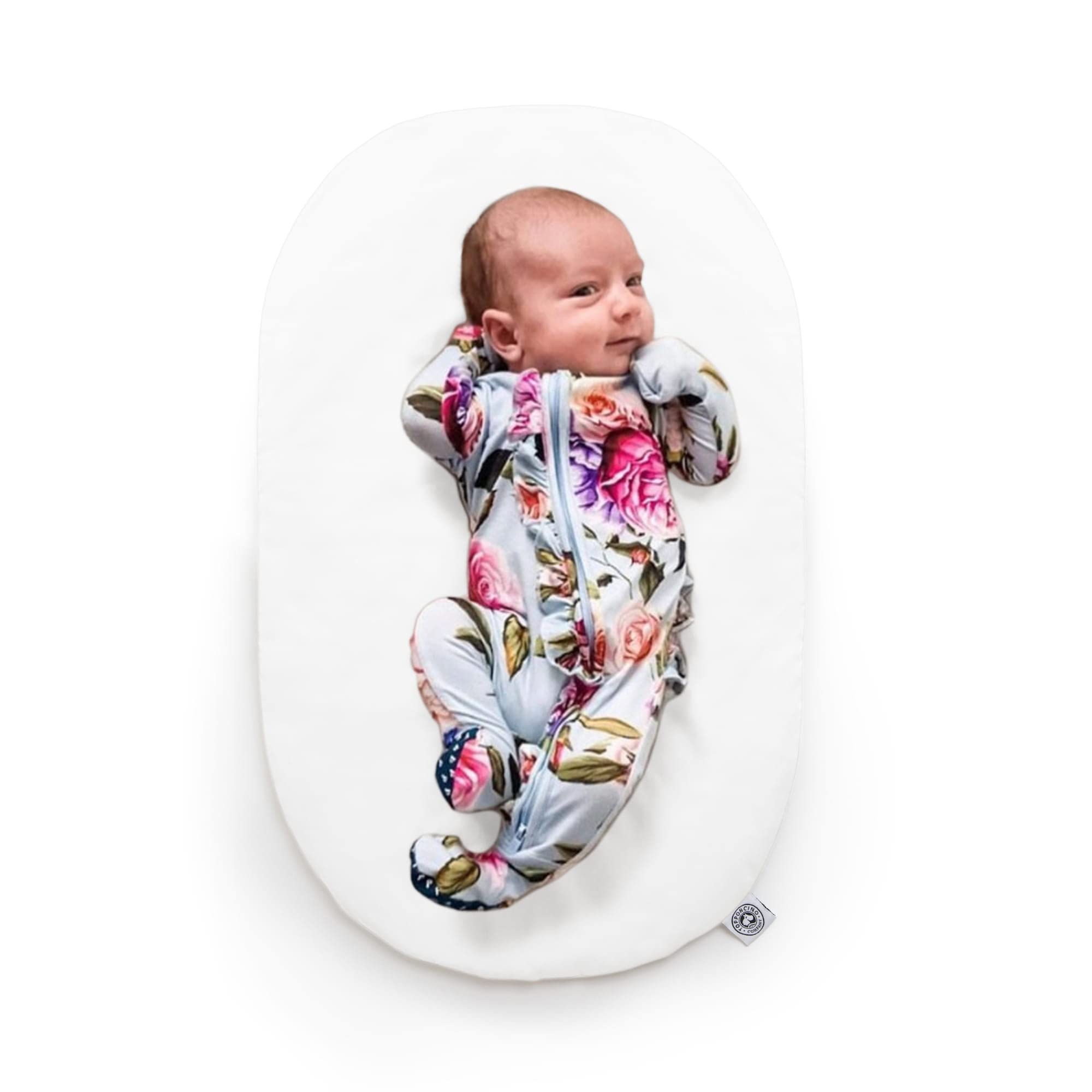 Almohada de apoyo orgánica para bebés de The Topponcino Company