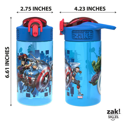 Zak Designs Marvel Cubierta de plástico duradera para boquilla para niños