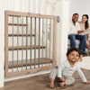 Regalo - Puerta de seguridad para bebé, madera, kit de montaje para escalera y pasillo, extra ancha
