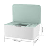 Dispensador para toallitas húmedas color blanco