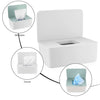 Dispensador para toallitas húmedas color blanco