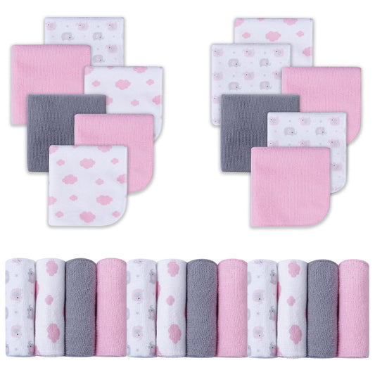 Toallitas para bebé Viviland, paquete de 22 toallas para recién nacidos