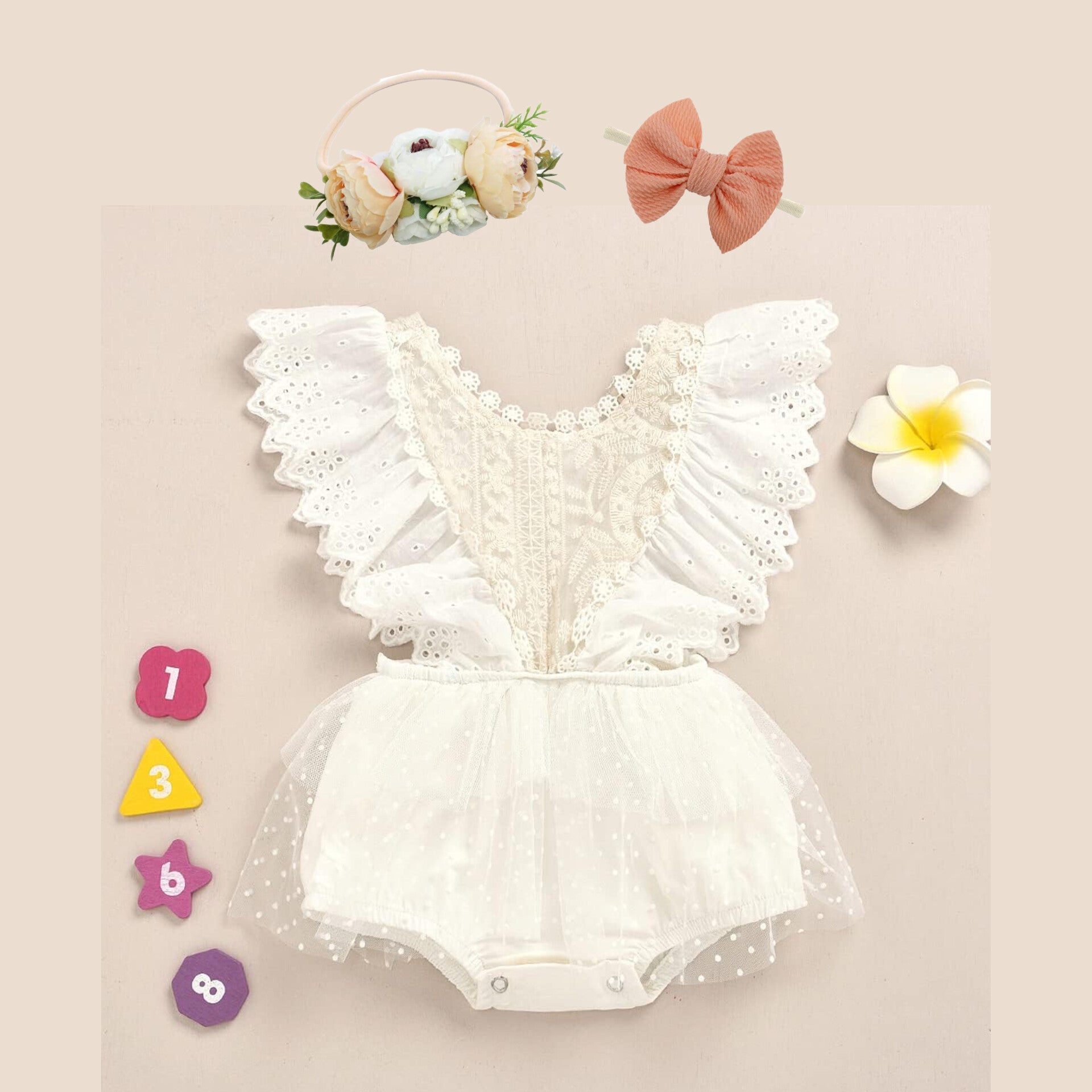 Set de traje Primer año para bebé, 6-12meses